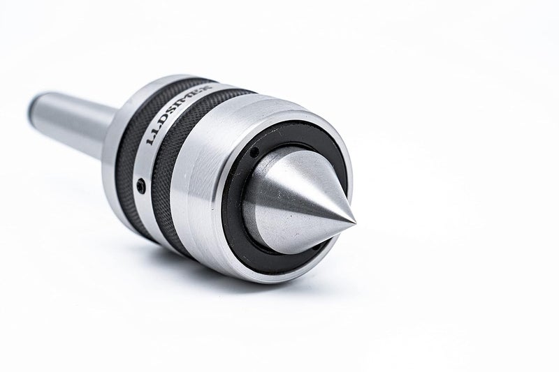 LLDSIMEX MT2 Medium Duty Live Center Morse Taper 2MT Triple Bearing Lathe Medium Duty (Morse Taper MT2) - Image 2
